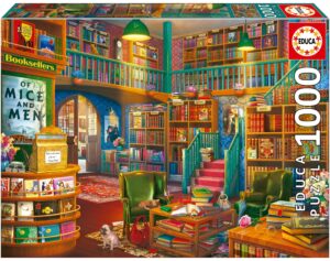 Пъзел Educa от 1000 части - Прекрасна книжарница