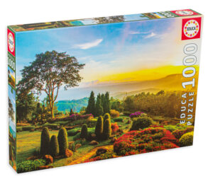 Пъзел Educa от 1000 части - Приказна градина