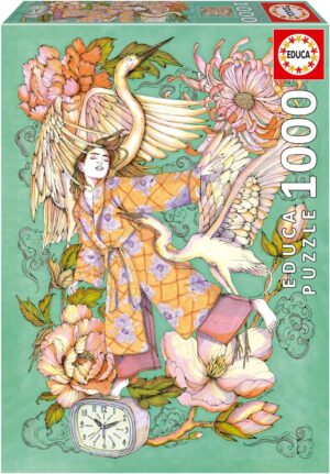 Пъзел Educa от 1000 части - Пробуждането на Ана Ярен