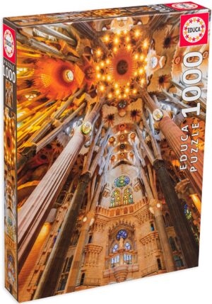 Пъзел Educa от 1000 части - Саграда Фамилия