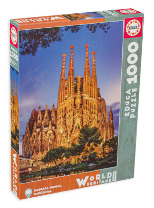 Пъзел Educa от 1000 части - Саграда Фамилия, Барселона