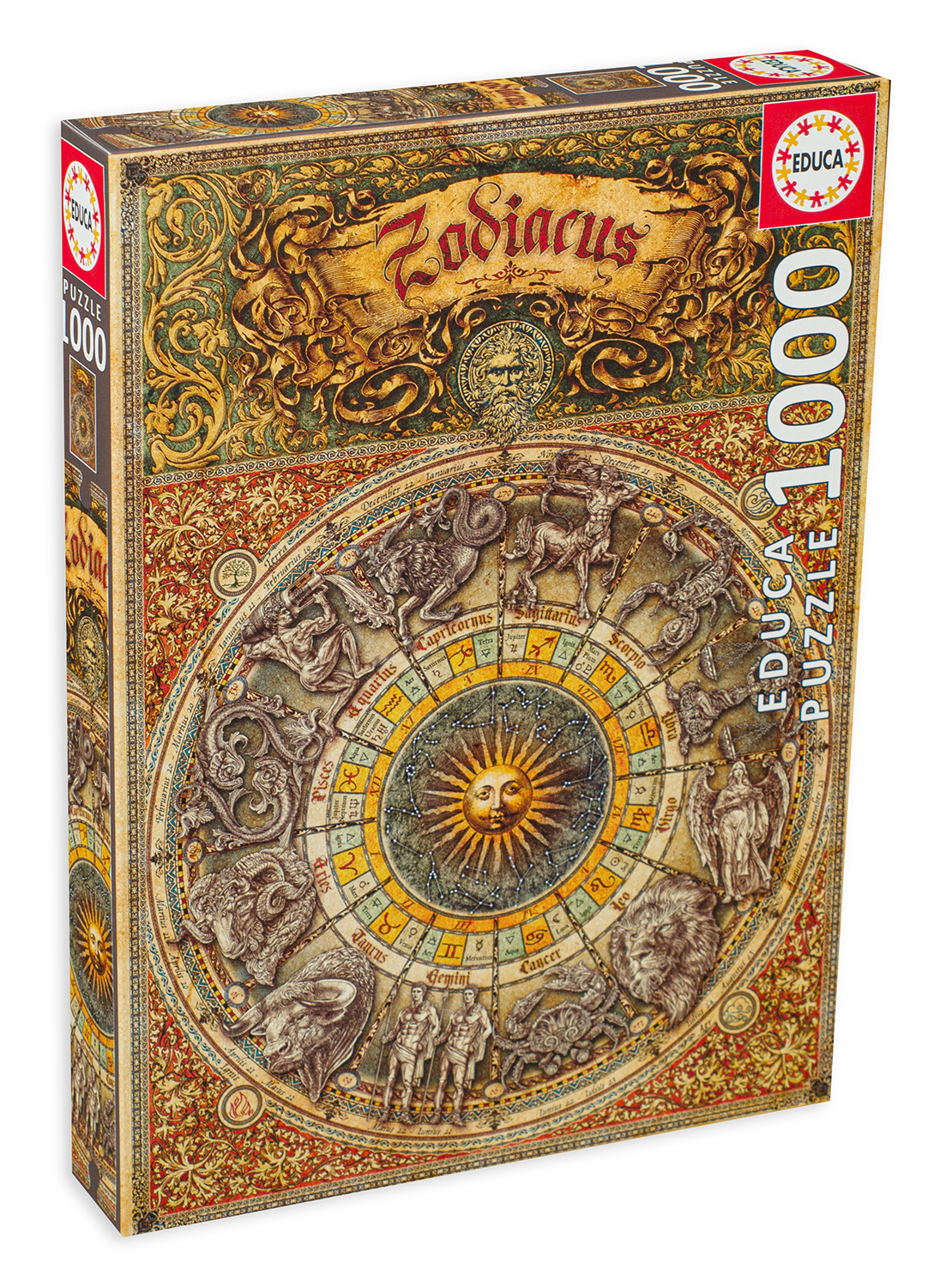 Пъзел Educa от 1000 части - Зодиак