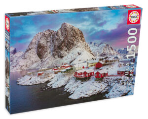 Пъзел Educa от 1500 части - Лотофенски острови, Норвегия