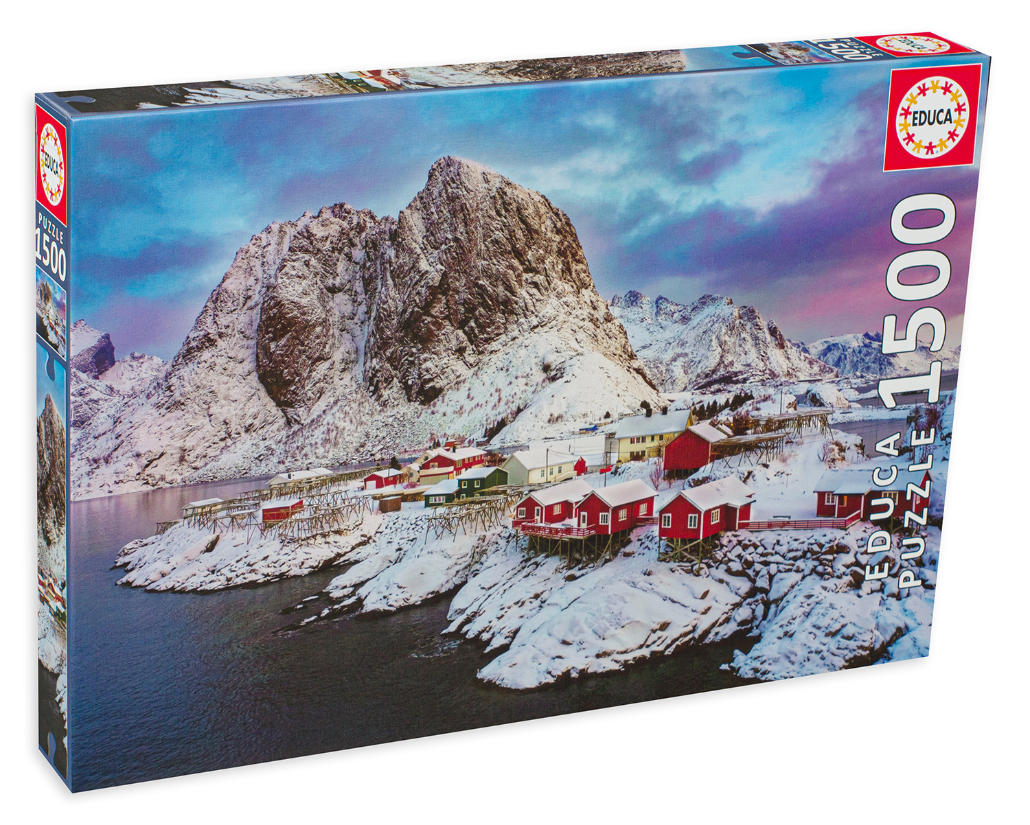 Пъзел Educa от 1500 части - Лотофенски острови, Норвегия