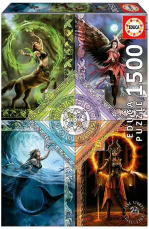 Пъзел Educa от 1500 части - Магическа звездна карта