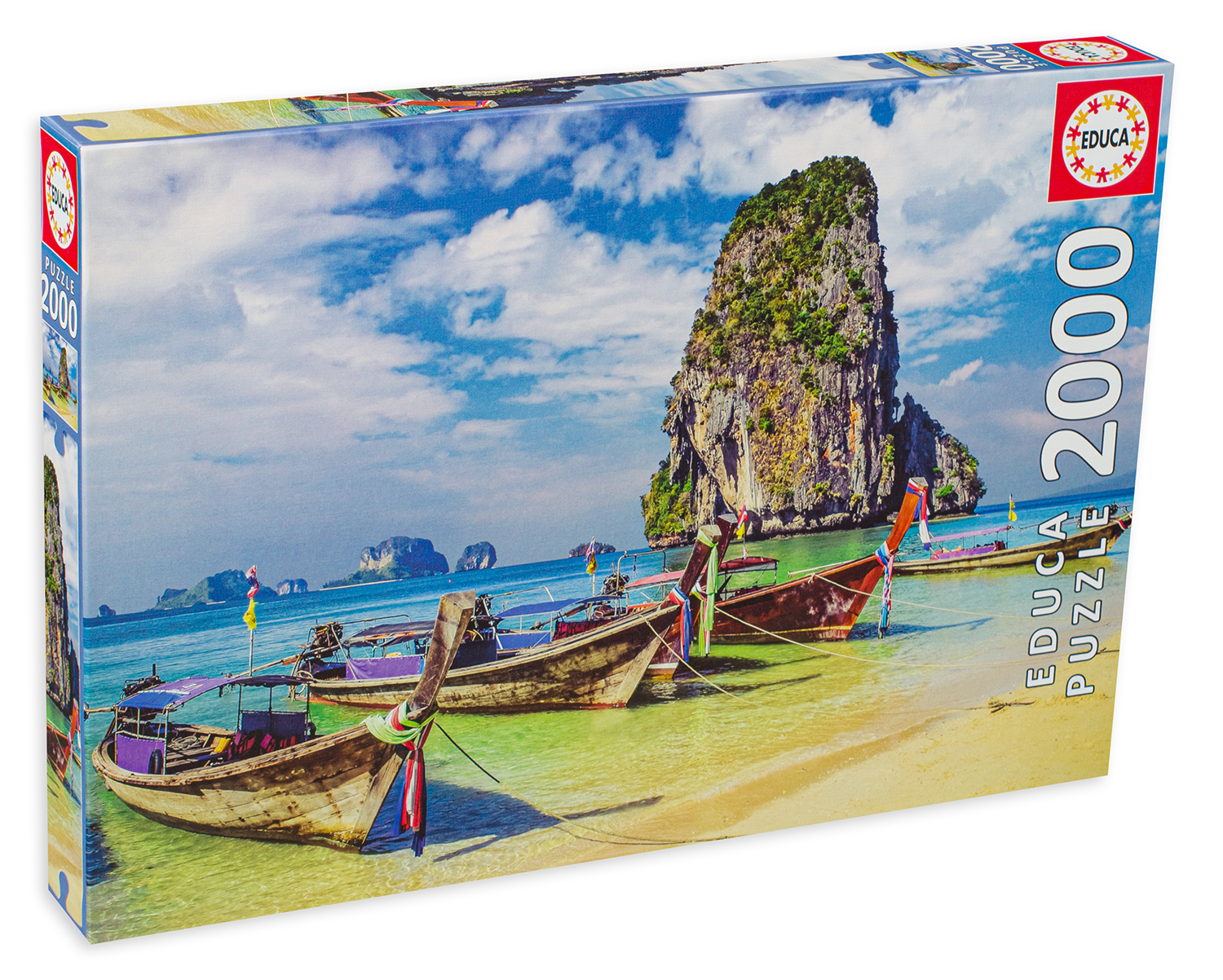 Пъзел Educa от 2000 части - Краби, Тайланд