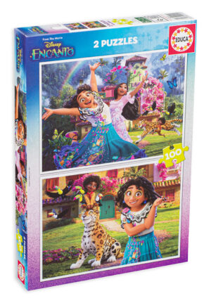 Пъзел Educa от 2 x 100 части - Енканто