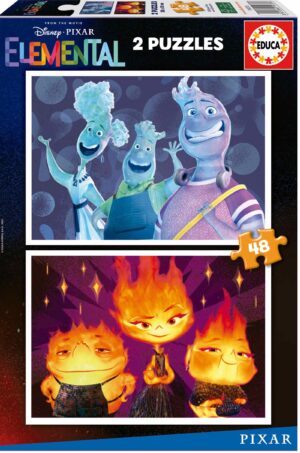 Пъзел Educa от 2 x 48 части - Елементи