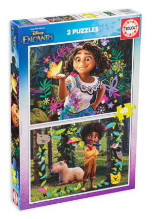 Пъзел Educa от 2 x 48 части - Енканто