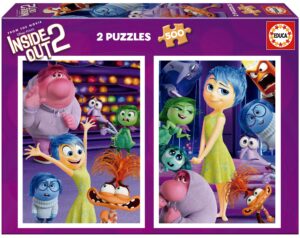 Пъзел Educa от 2 x 500 части - Отвътре навън 2