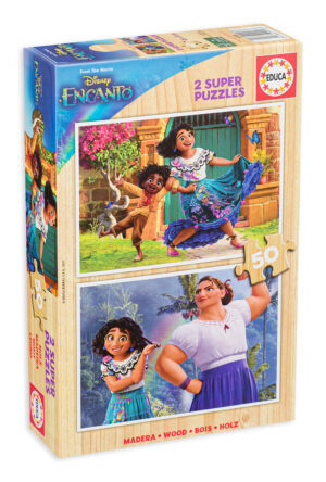 Пъзел Educa от 2 x 50 части - Енканто