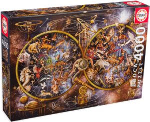 Пъзел Educa от 4000 части - Съзвездия