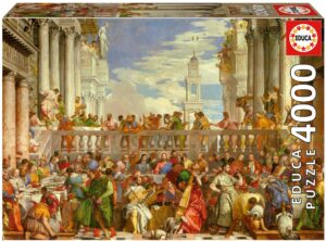 Пъзел Educa от 4000 части - Сватбата в Кана