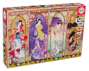 Пъзел Educa от 4000 части - Японски колаж