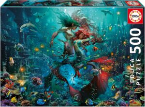 Пъзел Educa от 500 части - Атлантида