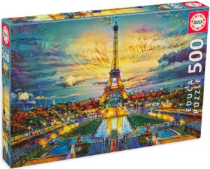 Пъзел Educa от 500 части - Айфелова кула