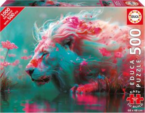 Пъзел Educa от 500 части - Кралят на цветята