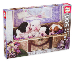 Пъзел Educa от 500 части - Кученца