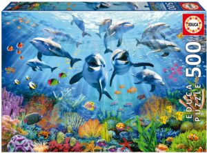 Пъзел Educa от 500 части - Парти под морето