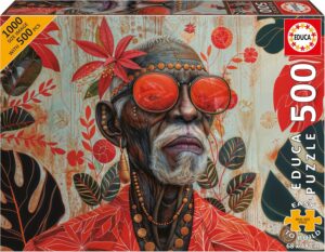 Пъзел Educa от 500 части - Пазителят на тропиците