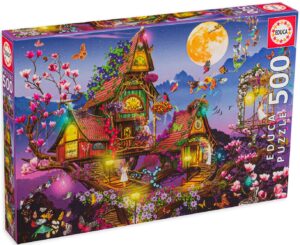 Пъзел Educa от 500 части - Приказна къща