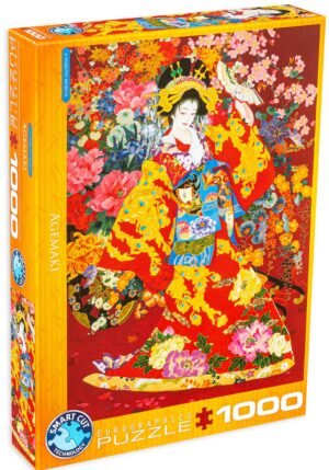 Пъзел Eurographics от 1000 части – Агемаки от Харуйо Морита