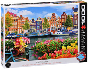 Пъзел Eurographics от 1000 части - Амстердам, Нидерландия