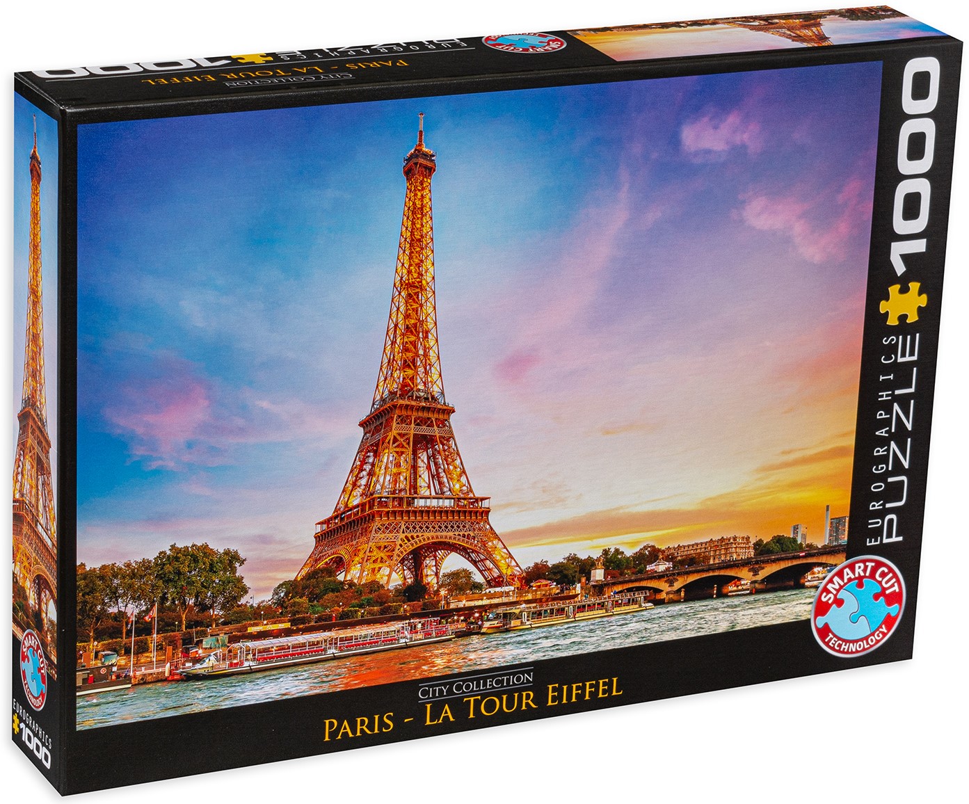 Пъзел Eurographics от 1000 части - Айфеловата кула, Париж