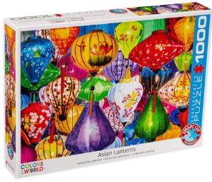 Пъзел Eurographics от 1000 части - Азиатски фенери