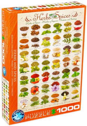 Пъзел Eurographics от 1000 части - Билки и подправки