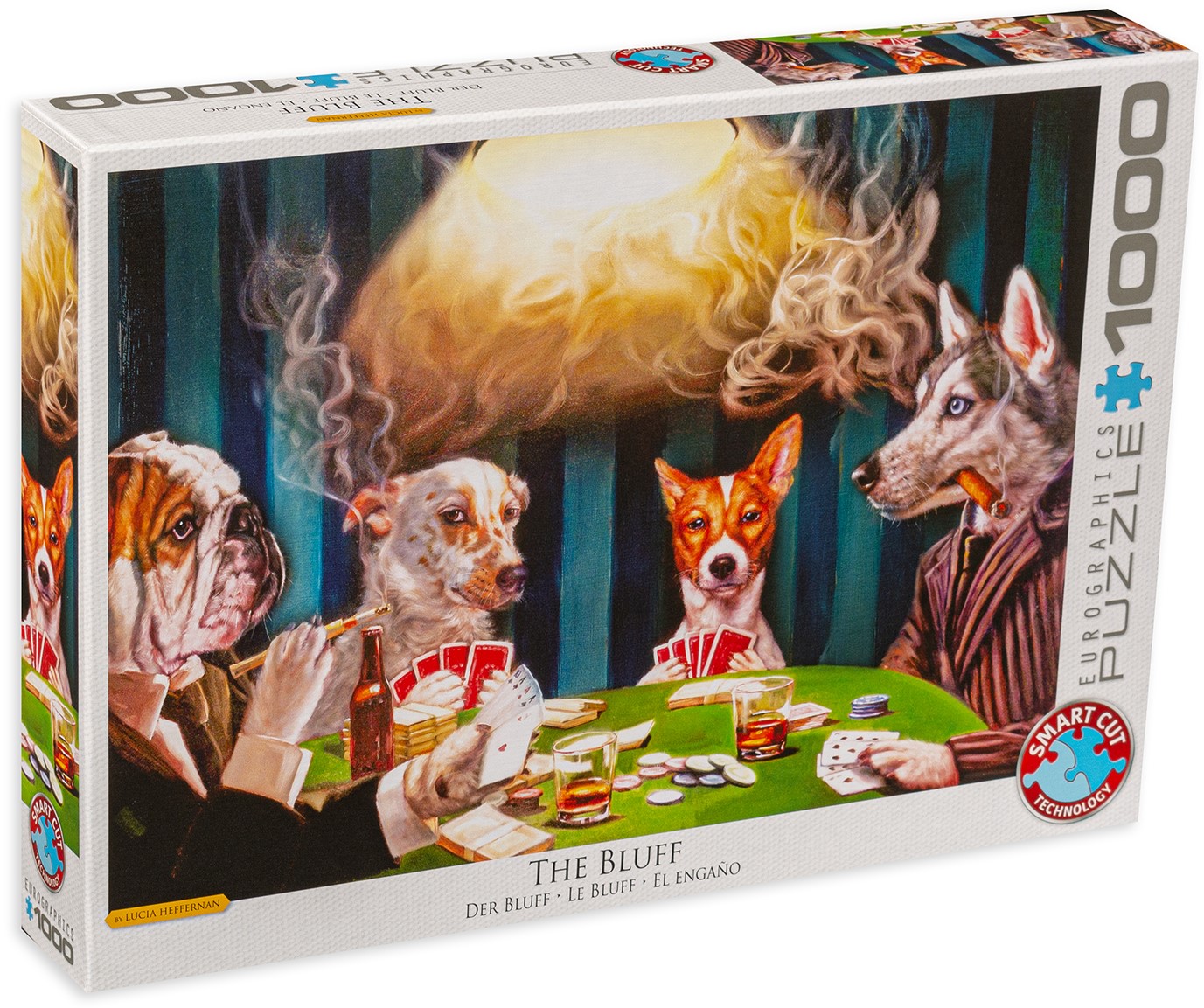 Пъзел Eurographics от 1000 части - Блъф, Лусия Хефернан