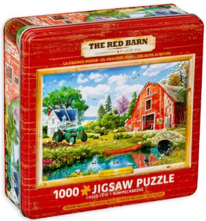 Пъзел Eurographics от 1000 части - Червената ферма