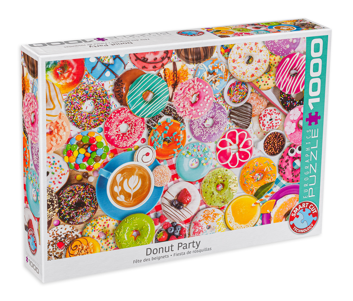 Пъзел Eurographics от 1000 части - Донъти