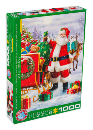 Пъзел Eurographics от 1000 части - Дядо Коледа