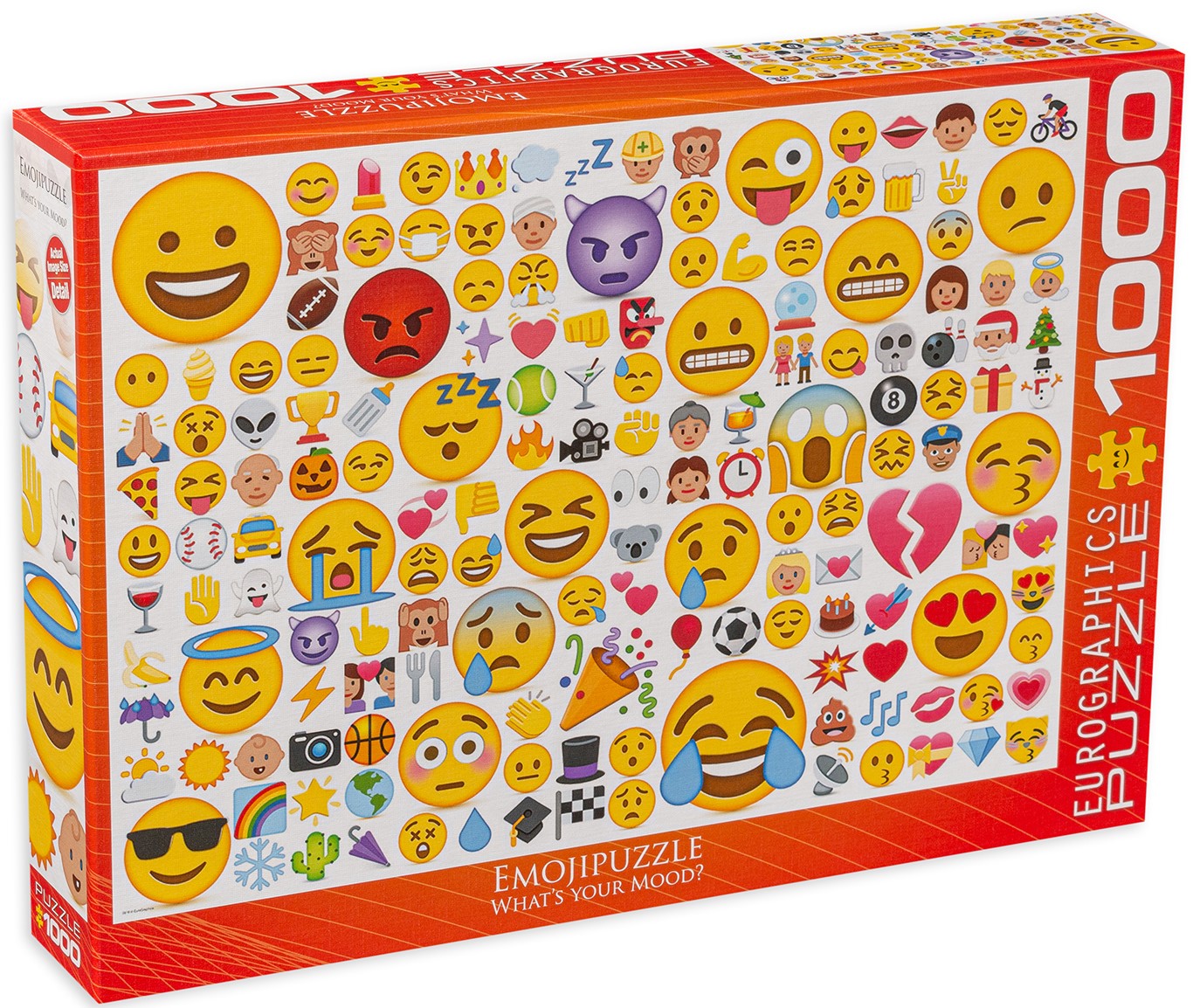 Пъзел Eurographics от 1000 части - Емоджи, в какво настроение си?