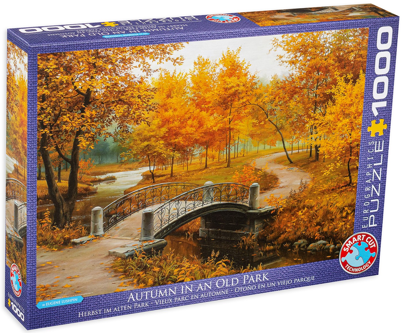 Пъзел Eurographics от 1000 части - Есен в Old Park, Евгений Лушпин