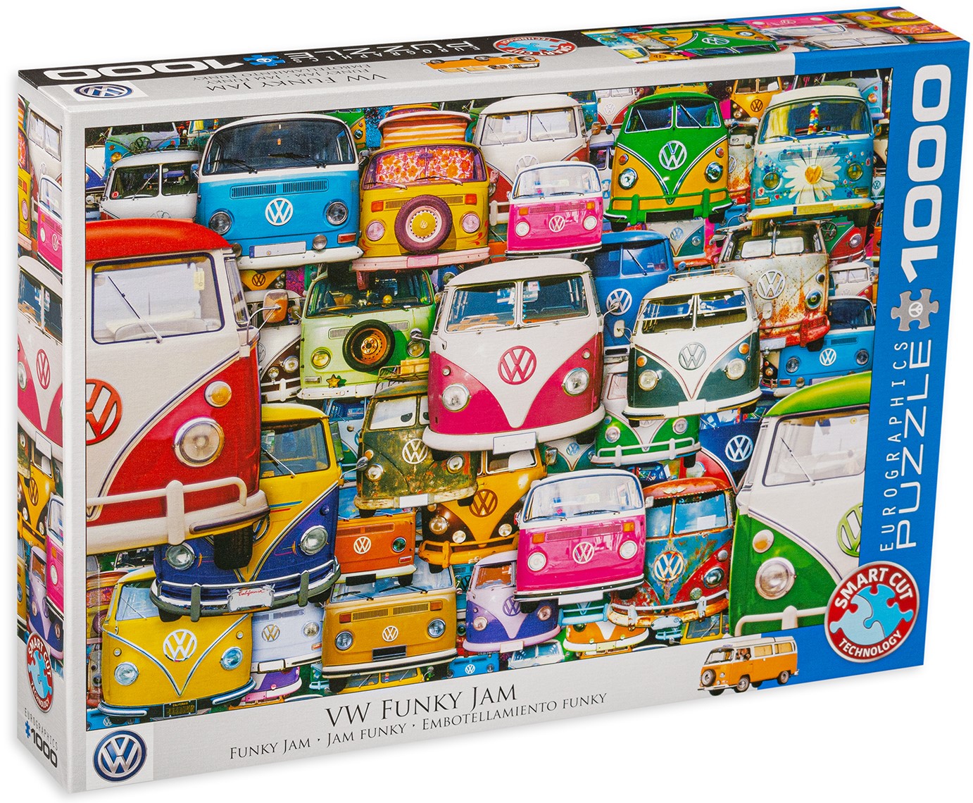 Пъзел Eurographics от 1000 части - Фънки колекция на Volkswagen
