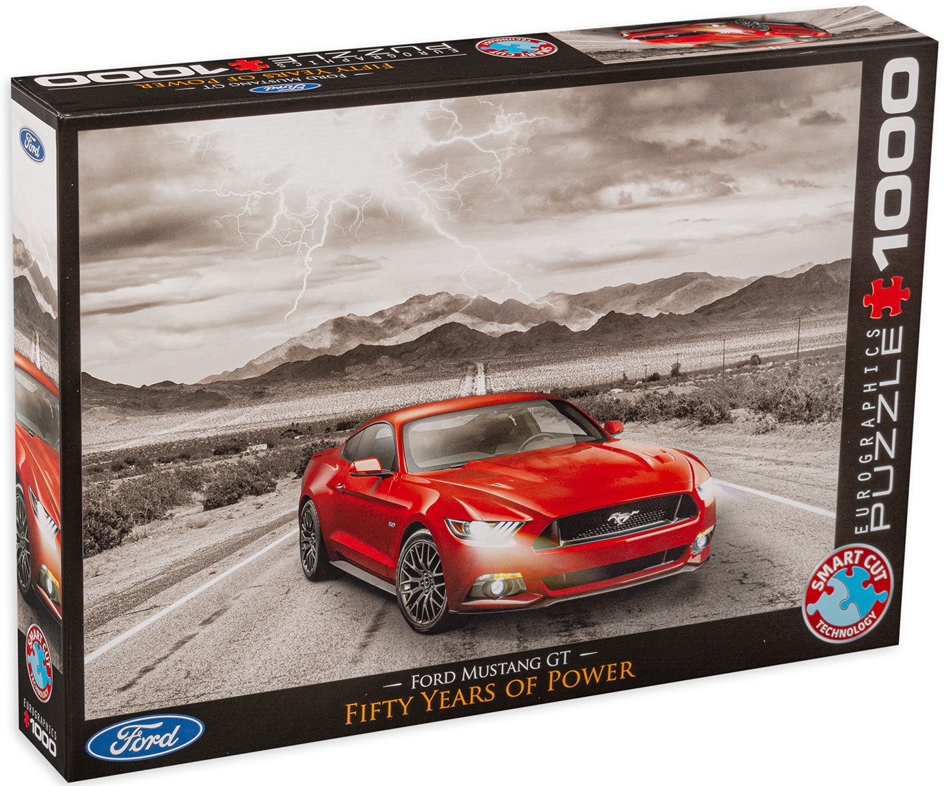 Пъзел Eurographics от 1000 части – Форд Мустанг