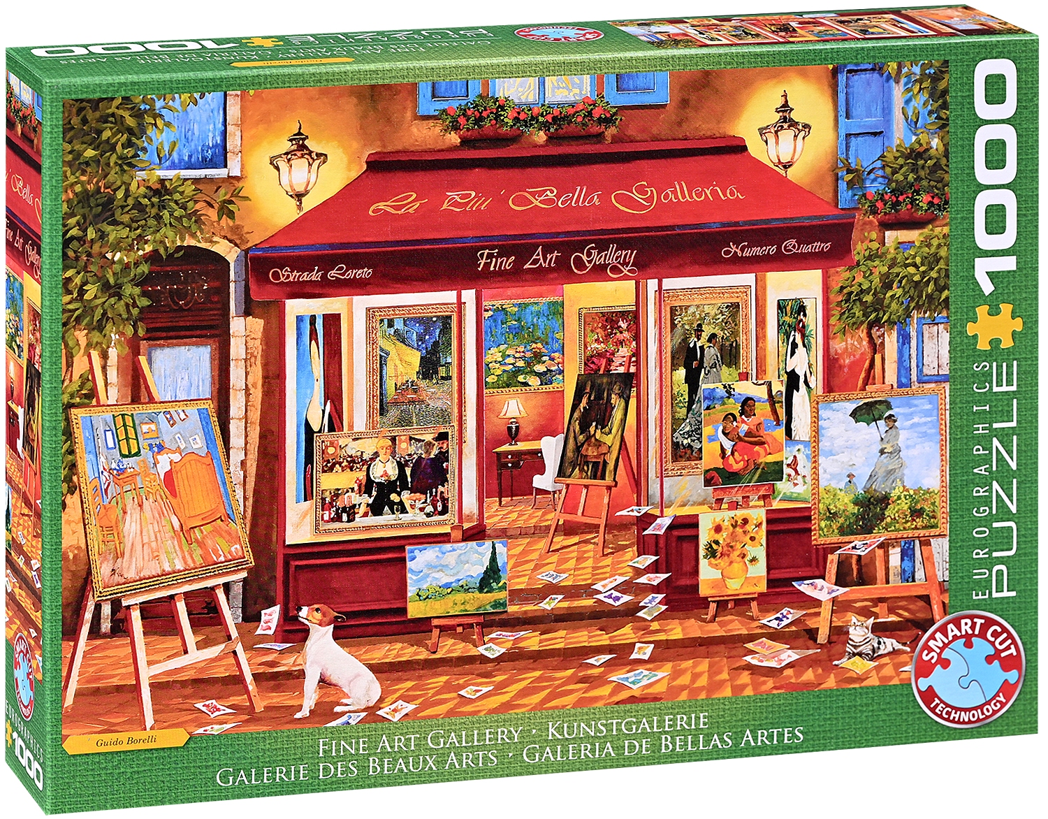 Пъзел Eurographics от 1000 части - Галерия за изящни изкуства