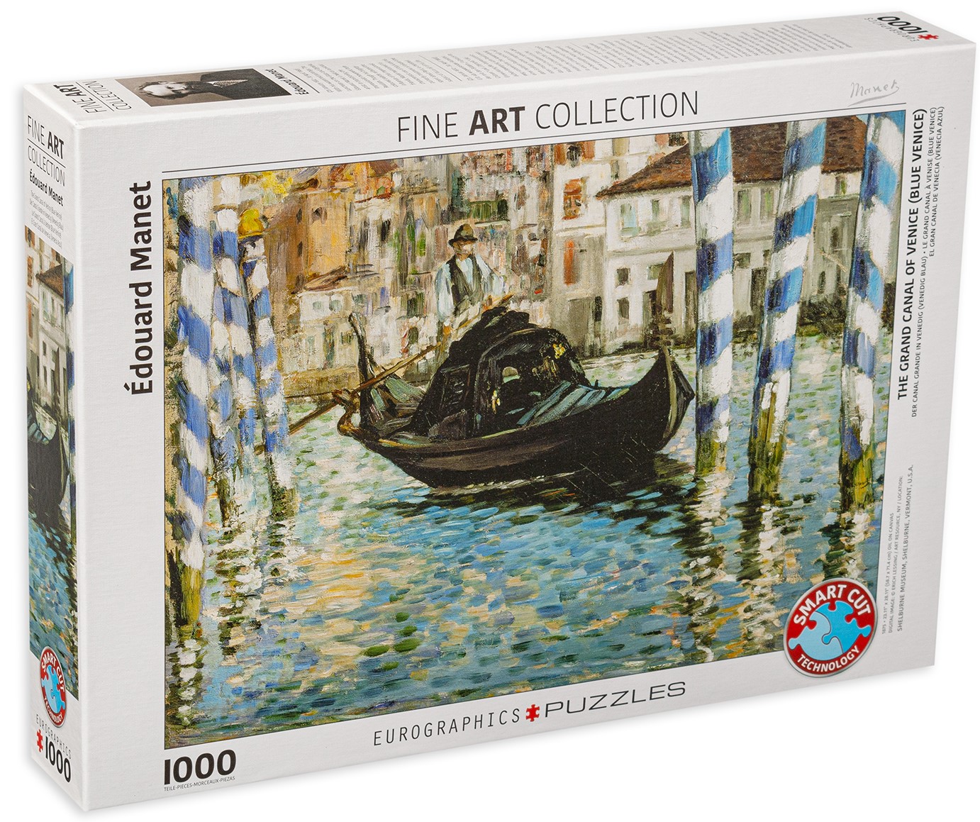 Пъзел Eurographics от 1000 части – Големият Канал, Едуар Мане