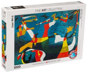 Пъзел Eurographics от 1000 части – Горчива любов, Жоан Миро
