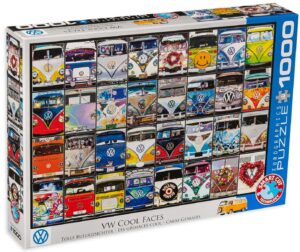 Пъзел Eurographics от 1000 части - Готините лица на VW