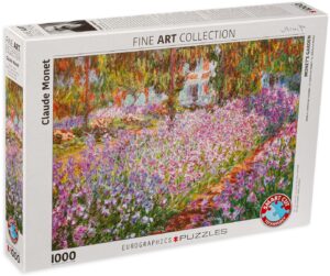 Пъзел Eurographics от 1000 части – Градината на художника, Клод Моне