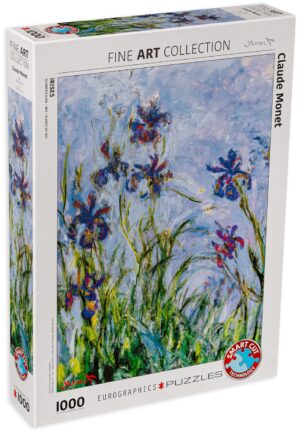 Пъзел Eurographics от 1000 части – Ириси, Клод Моне