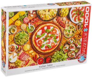 Пъзел Eurographics от 1000 части - Италианска кухня