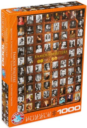 Пъзел Eurographics от 1000 части – Известни писатели