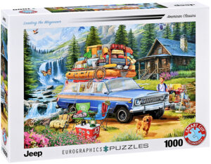 Пъзел Eurographics от 1000 части - Jeep: Зареждане на Wagoneer