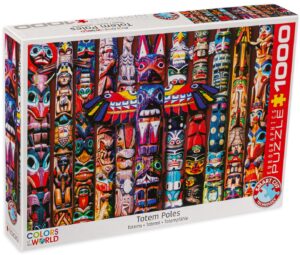 Пъзел Eurographics от 1000 части - Канадски тотеми
