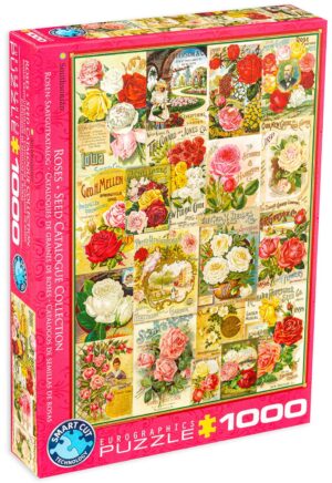 Пъзел Eurographics от 1000 части – Каталог на сортове рози