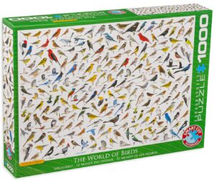 Пъзел Eurographics от 1000 части – Колаж на птици